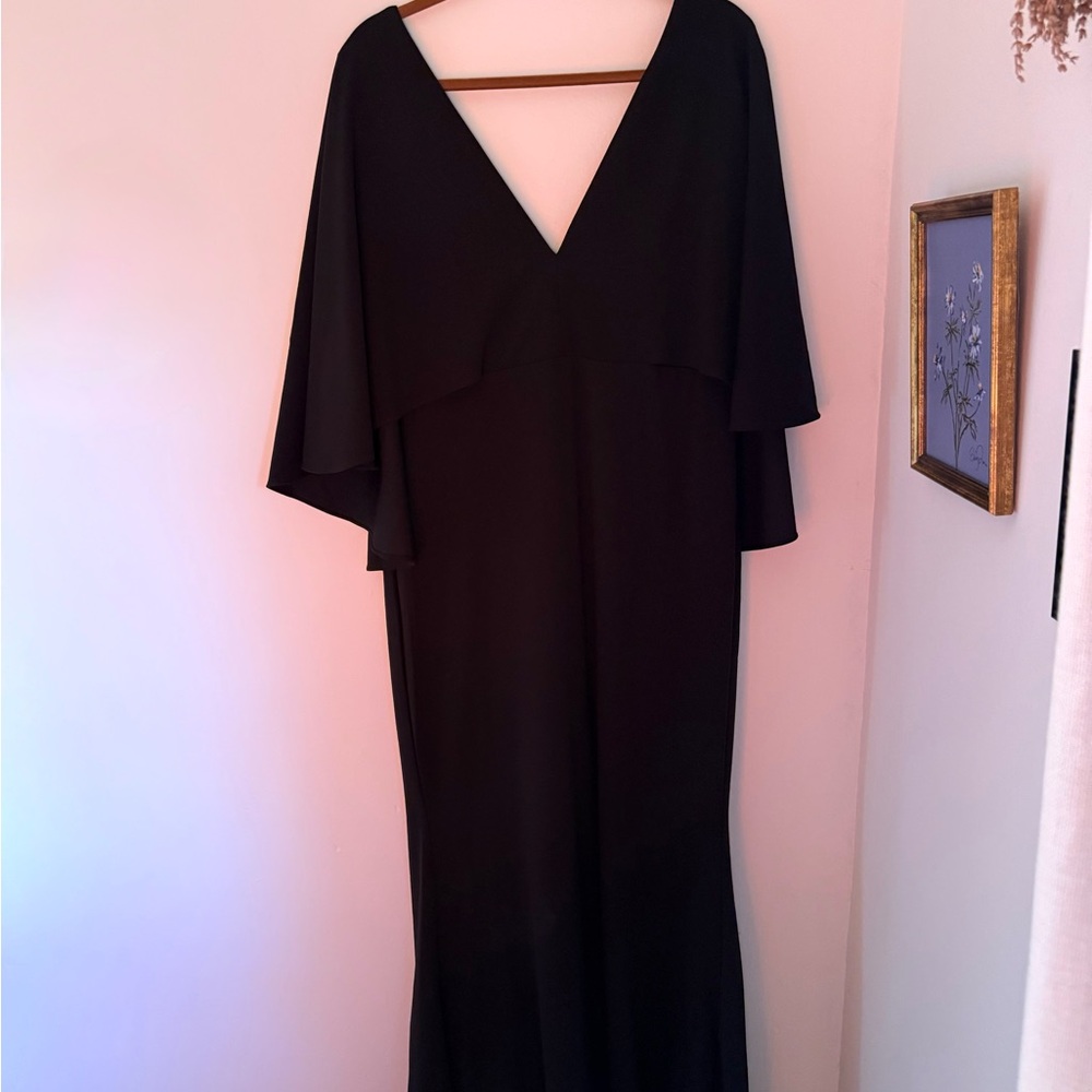 Lulu's Black Maxi Dress